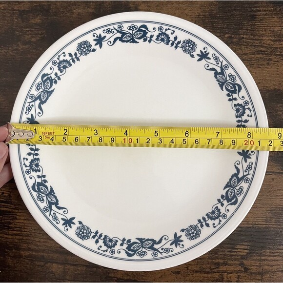 Vtg Corelle Old Town Blue 8 Pc Set Plates Saucers Cups Replacement Dishes - Picture 5 of 8